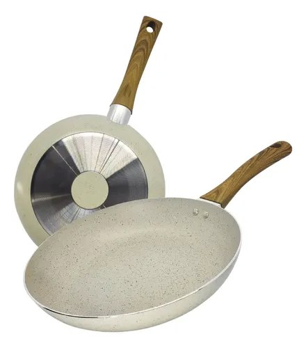 Frigideira Cerâmica Antiaderente 20cm Casambiente Sahara Vanilla